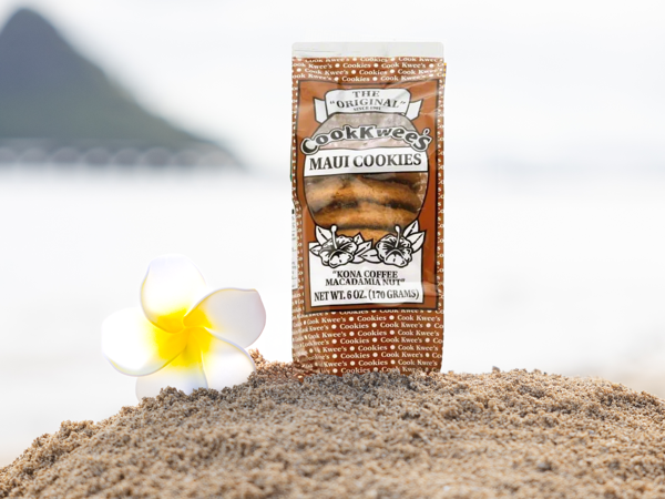 Kona Coffee Macnut Maui cookies cookkewee's