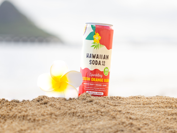 Hawaiian Soda - Passion Orange Guava Soda