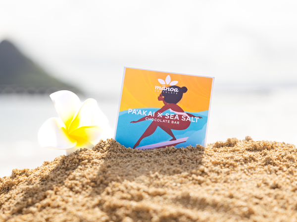 Manoa Sea Salt Chocolate Bar