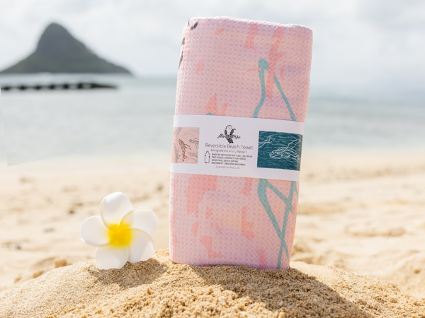 Hinu Rise - Kohola Whale Beach Towel