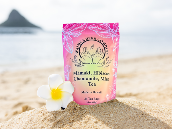 Mamaki Hibiscus Chamomile Peppermint Tea – Hawaiian Herbal Blend